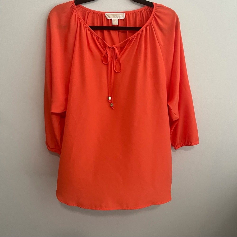 Michael Kors Long-Sleeved Bright Shirt